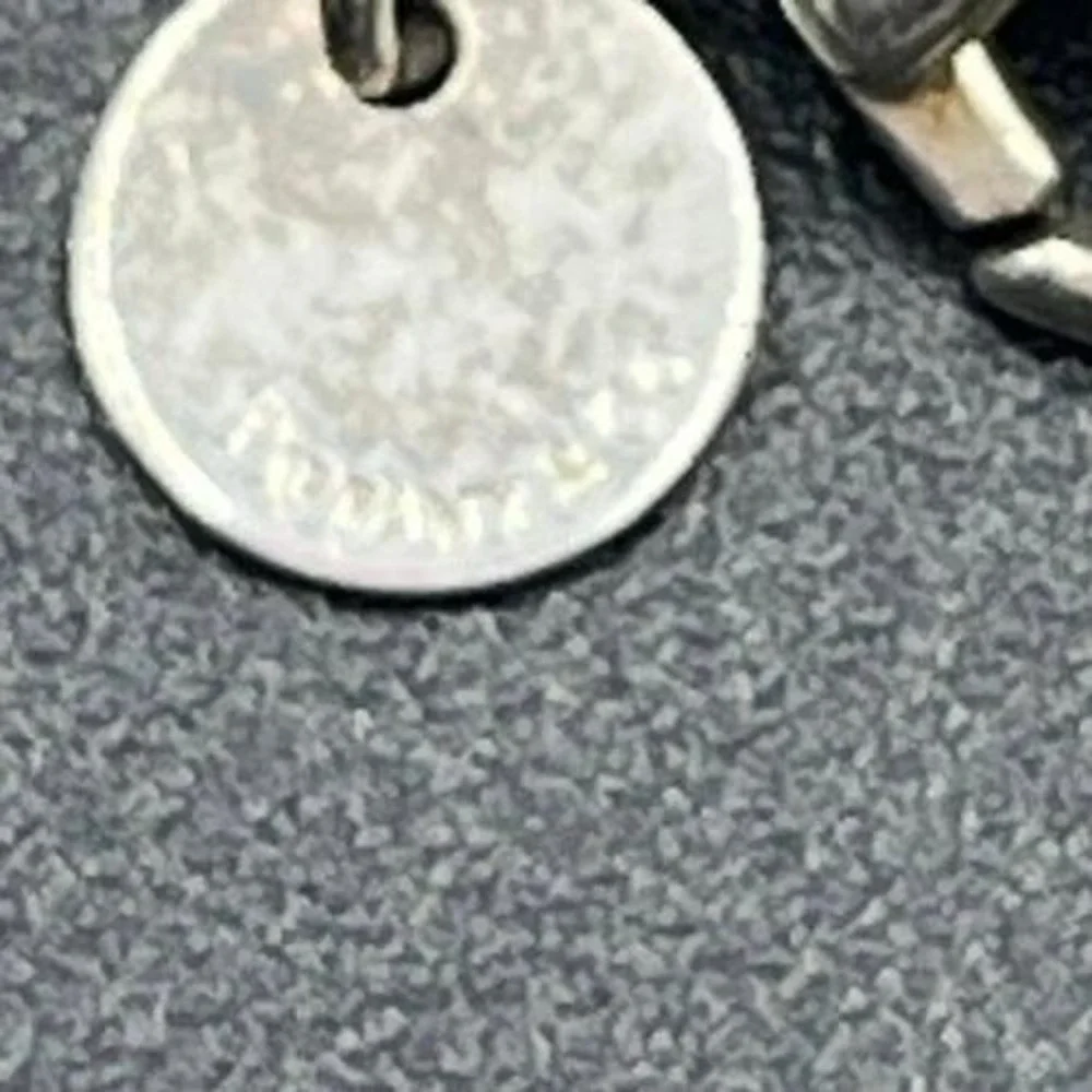 Tiffany & Co Authenticated Hardwear Sterling‎ Graduated Beaded Soldered Necklace